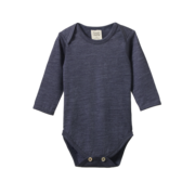 Nature Baby Merino LS Bodysuit-bodysuits-and-rompers-Bambini