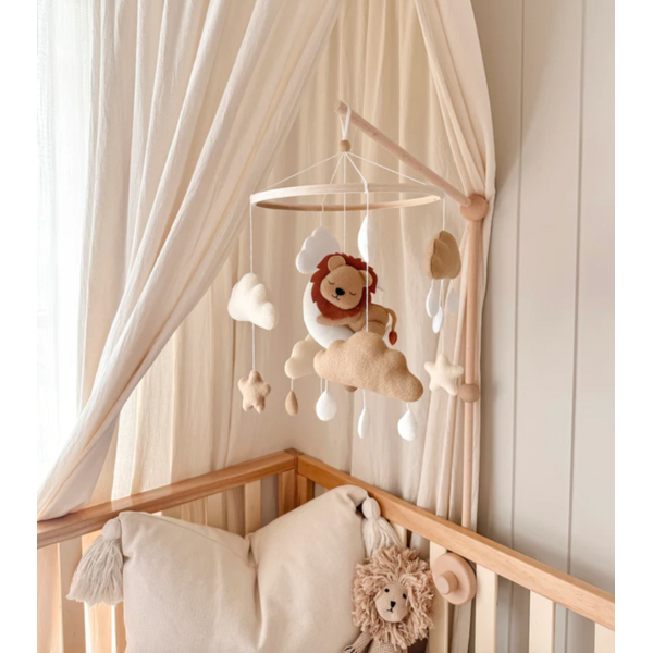 Roomi & Me Baby Mobile - Sleepy Lion