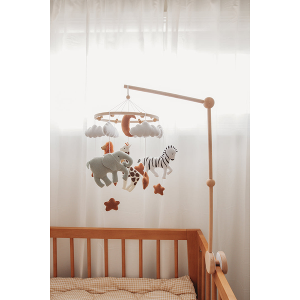 Roomi & Me Baby Mobile - Sunset Safari